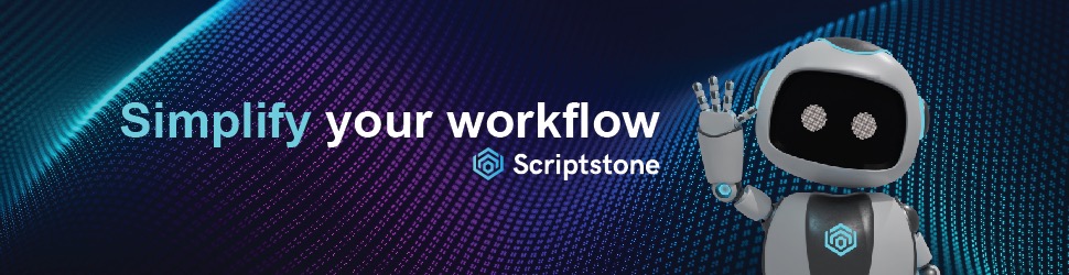 Animated illustration featuring the AI character Auridos, with the word Scriptstone prominently displayed. This serves as a bulletin to highlight the Top Static & Dynamic Website Frameworks.